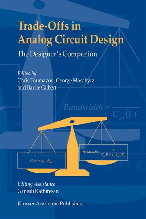 Trade-Offs in Analog Circuit Design 1st Edition PDF