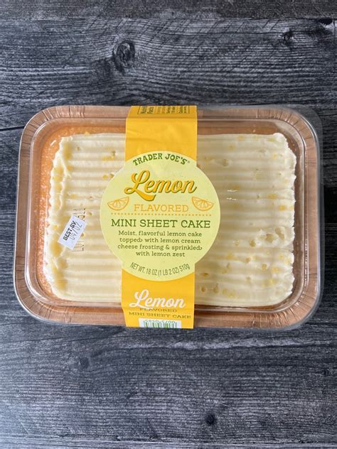 Trader Joe's Lemon Cake: A Culinary Masterpiece