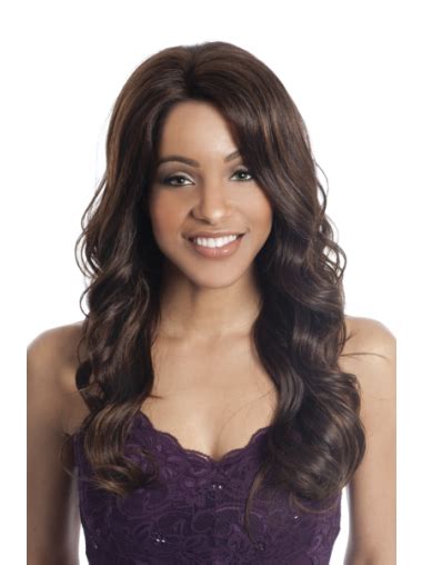 Traditiona Brown Curly Long Human Hair Wigs & Half Wigs