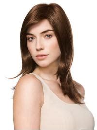 Traditiona Synthetic Straight Medium Monofilament Wigs