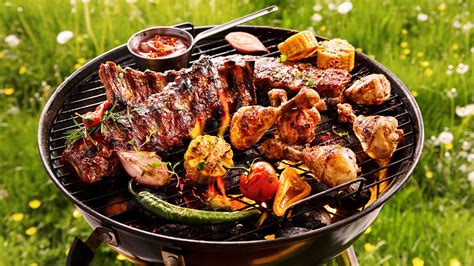 Traditional Charcoal BBQ: