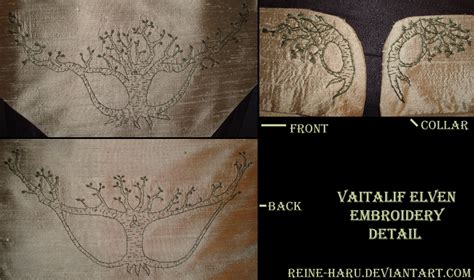 Traditional Elven Embroidery Motifs: