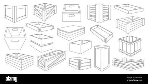 Traditional Open Boxes: