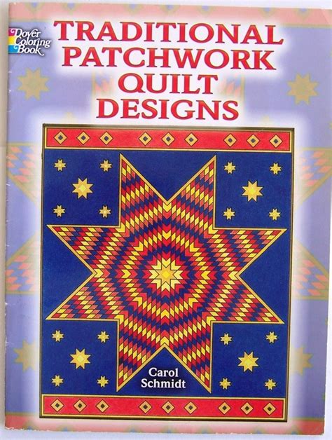 Traditional Patchwork Quilt Designs Dover Design Coloring Books Epub