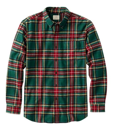 Traditional Plaid Flannel Shirts: