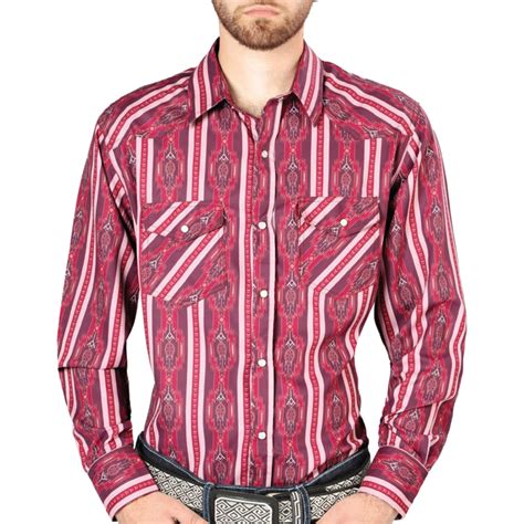 Traditional Western Snap Shirt: