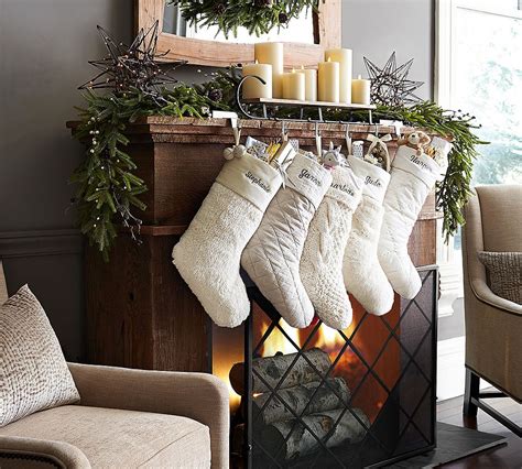 Traditional stocking holders: