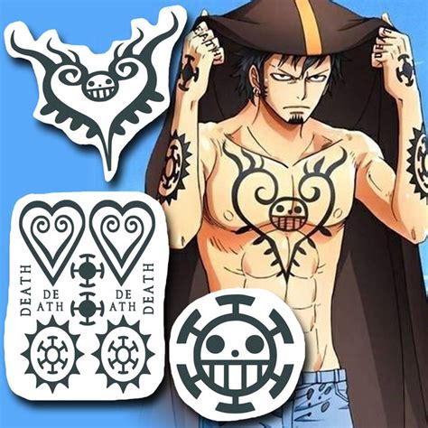 Trafalgar Law's Chest Tattoo: A Symbol of Courage and Hope