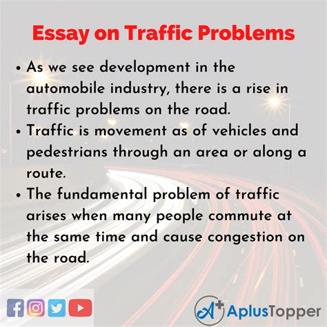 Traffic Problem Solution Doc