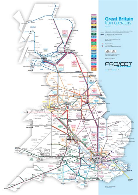 Train Lines and Routes