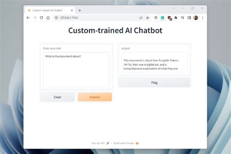 Train an AI Chatbot with Custom Knowledge Base