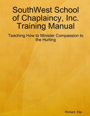 Training Manual for Chaplains.doc Ebook Kindle Editon