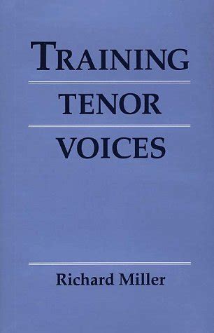 Training Tenor Voices Ebook Doc
