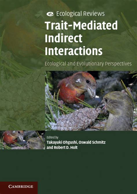 Trait-Mediated Indirect Interactions Ecological and Evolutionary Perspectives Epub