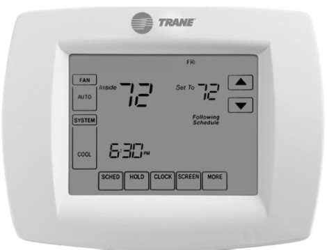 Trane Thermostat Manual Xl803 Ebook PDF