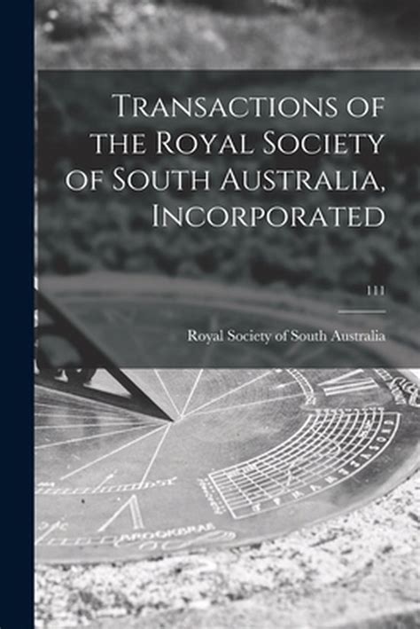 Transactions of the Royal Society of South Australia Kindle Editon