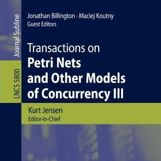 Transactions on Petri Nets and Other Models of Concurrency III Epub