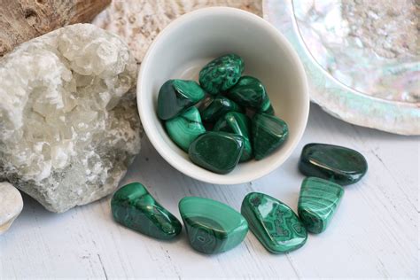 Transcendence and Transformation with Malachite Stone