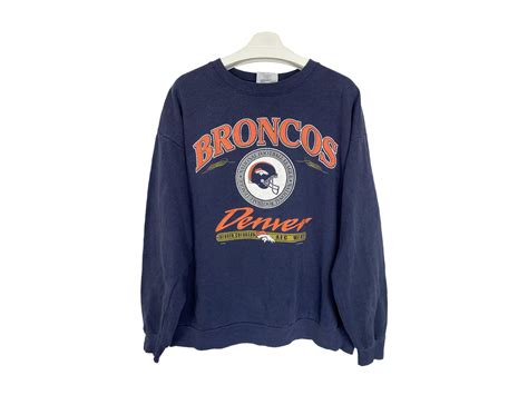 Transcending Time: The Enduring Legacy of Denver Broncos Vintage Sweatshirts