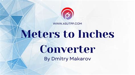 Transfer Inches to Meters: A Comprehensive Guide