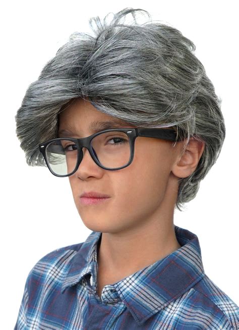 Transform Your Child's Imagination with a Children's Grey Wig**