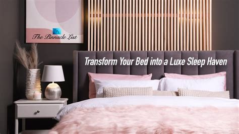 Transform Your Sleep Haven with LED-Enhanced Elegance