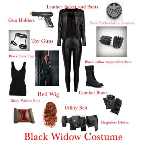 Transform Yourself into the Lethal Black Widow with this Comprehensive DIY Avengers Costume Guide