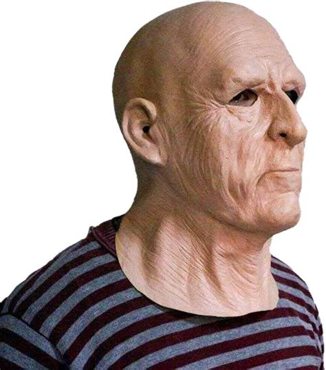 Transform into a Realistic Old Man with Our Lifelike Latex Masks for Halloween and Cosplay