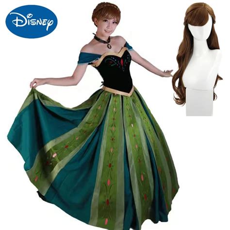 Transform into the Enchanting Anna with Our Premium Anna Frozen Adult Costume
