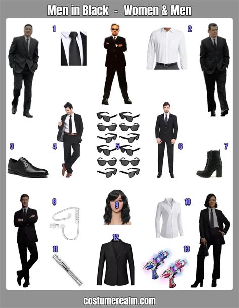 Transform into the Enigmatic Agent with an MIB Costume: A Comprehensive Guide