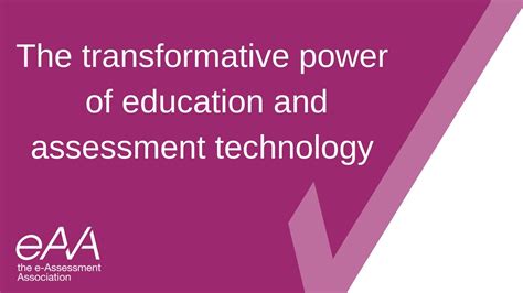 Transformative Power of Assessment for Learning