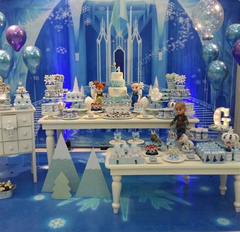 Transforme o seu Ambiente em um Paraíso Glacial: Decoração do Frozen Simples