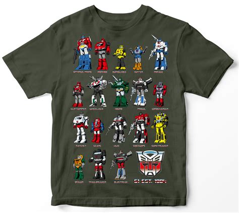 Transformer T-Shirts: Embracing the Power of Autobots and Decepticons