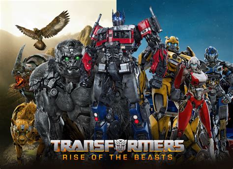 Transformers: Rise of the Beasts Poster Unveils Epic Clash Between Autobots and Maximals