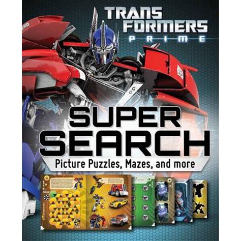 Transformers Super Search Picture Puzzles Reader