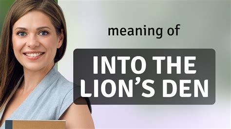 Transition: Venturing into the Lion's Den