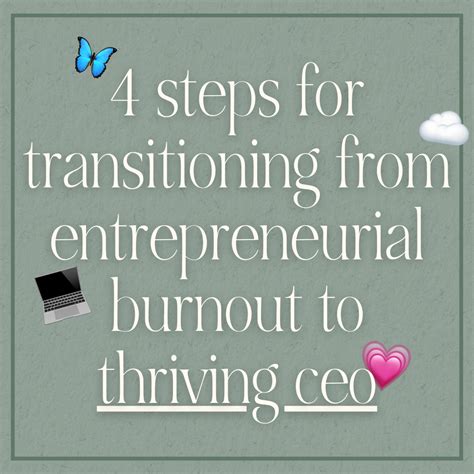 Transitioning to Entrepreneurial Success