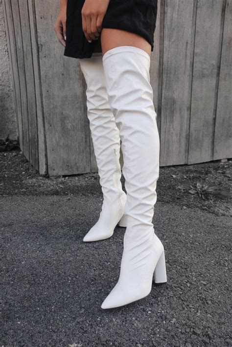 Transitioning to White Over-the-Knee Boots: A Style Evolution