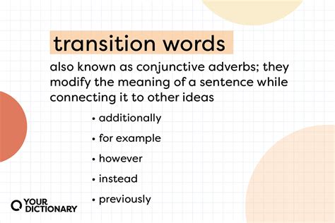 Transitions Within the Article: