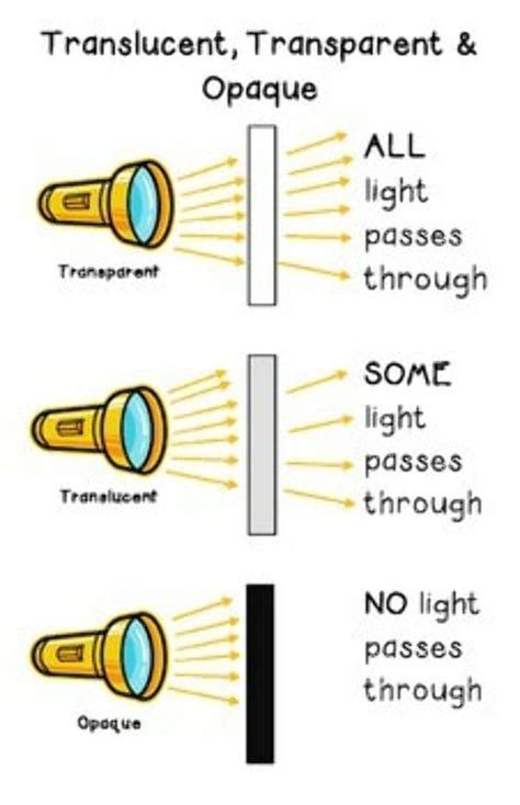 Translucent or Opaque Appearance: