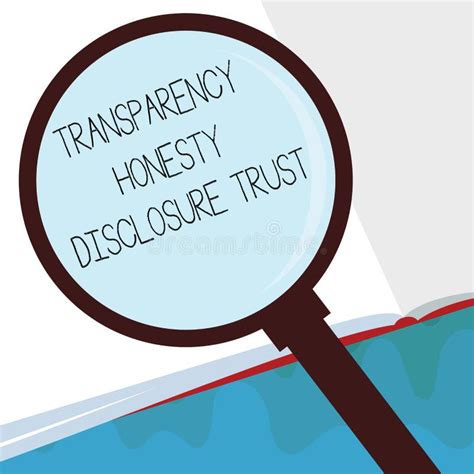 Transparency and Disclosure: