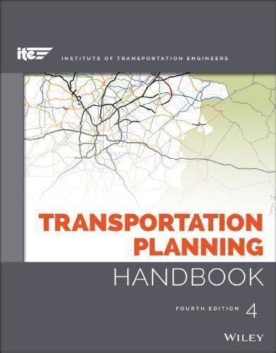 Transportation Planning Handbook Kindle Editon