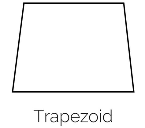 Trapezoid Shape Printable