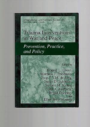 Trauma Interventions in War and Peace Prevention, Practice, and Policy 1st Edition PDF