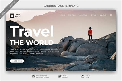 Travel Landing Page Templates