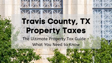 Travis County Tax Records Property Search: A Comprehensive Guide