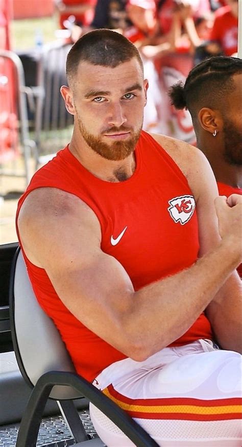 Travis Kelce Shows Off His Ripped Physique in Shirtless Photo