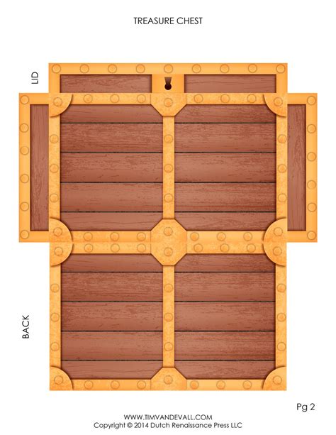 Treasure Chest Template