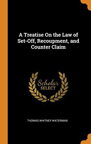 Treatise Set Off Recoupment Counter Claim Epub