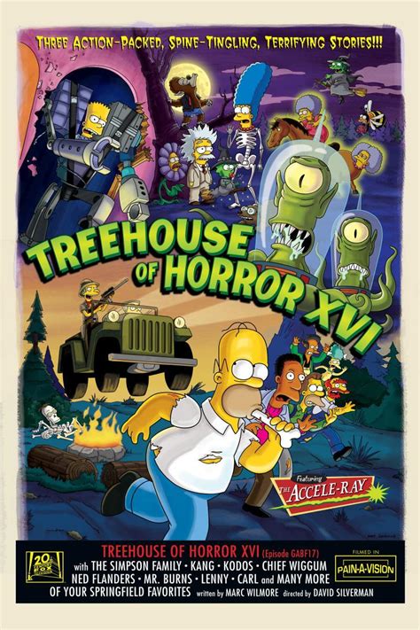 Treehouse of Horror XVI: Terror and Laughs in Equal Measure